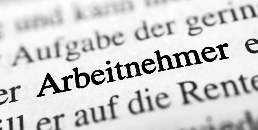 Arbeitnehmer Gesetzestext